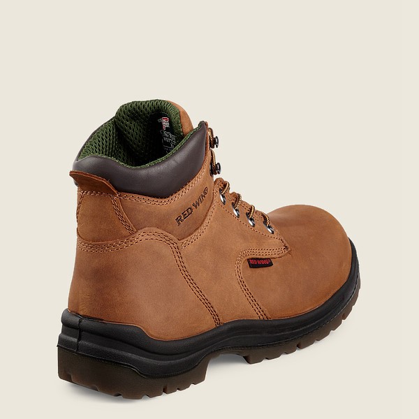 Red Wing Safety Bot Erkek - King Toe® - 6-Inch Toe - Kahverengi - 23VSMFCPB